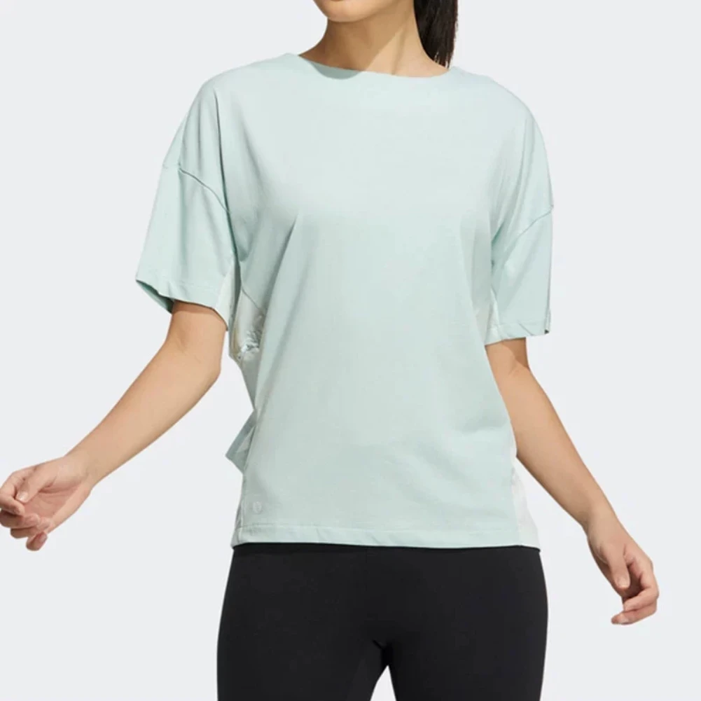 Adidas/阿迪达斯夏季休闲透气女子运动短袖HE5179