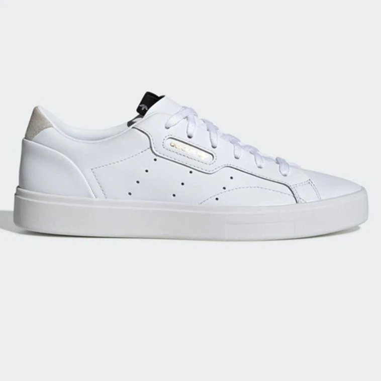 adidas阿迪达斯SLEEK W男女经典款运动休闲小白鞋DB3258