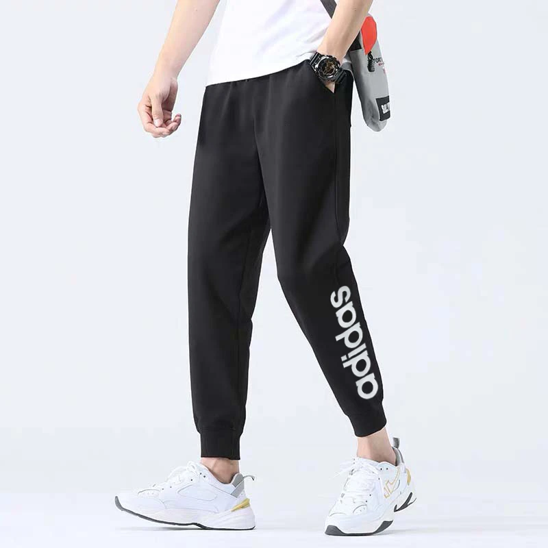 Adidas阿迪达斯裤子男长裤春季收口束脚裤运动裤男GP4896男士休闲