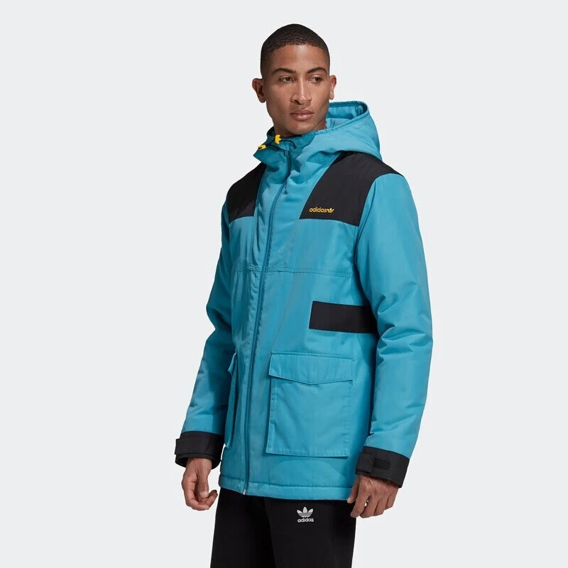 阿迪达斯 （adidas）三叶草棉服男防风户外出行保暖GJ6722