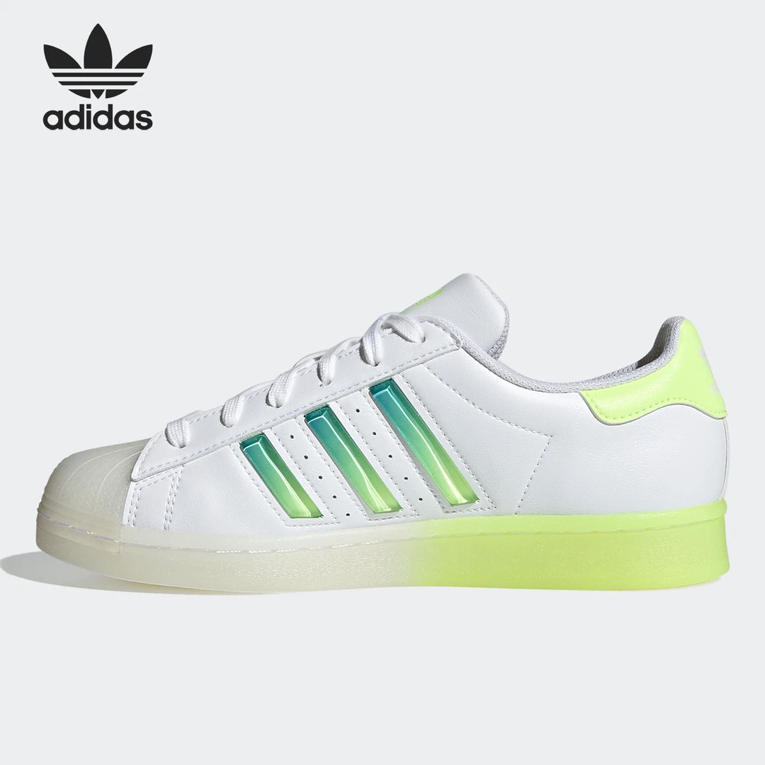 Adidas/阿迪达斯女子低帮三叶草贝壳头板鞋运动休闲舒适鞋 GW4909
