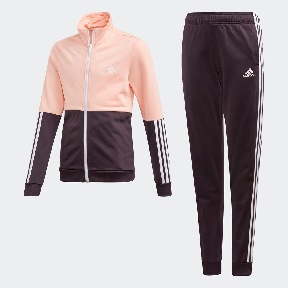 Adidas/阿迪达斯春季大童运动跑步衣服GE0714儿童女款春秋休闲