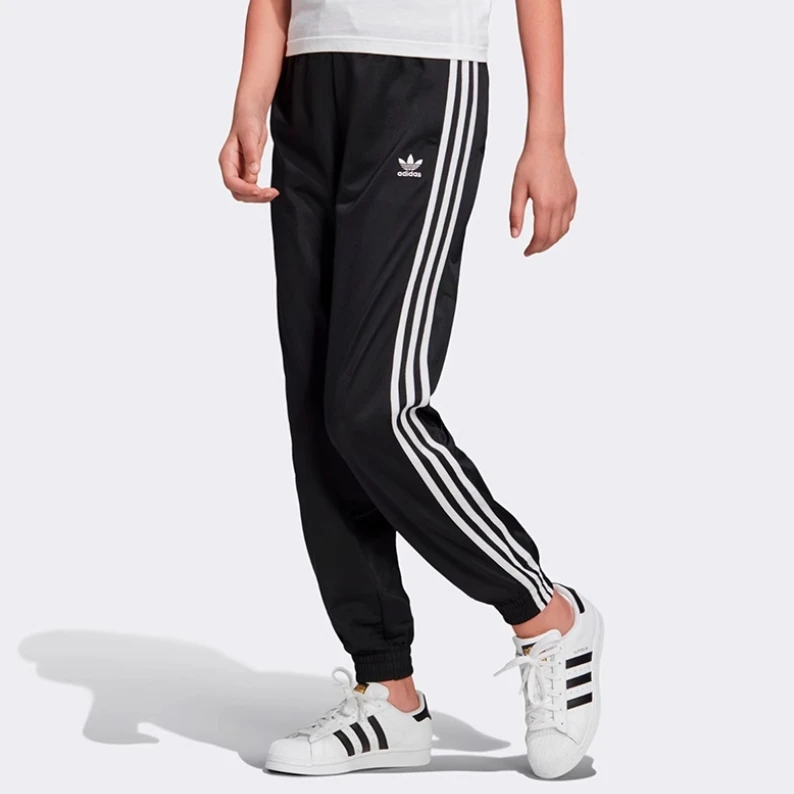 Adidas/阿迪达斯三叶草大童宽松经典户外休闲运动长裤 ED7868