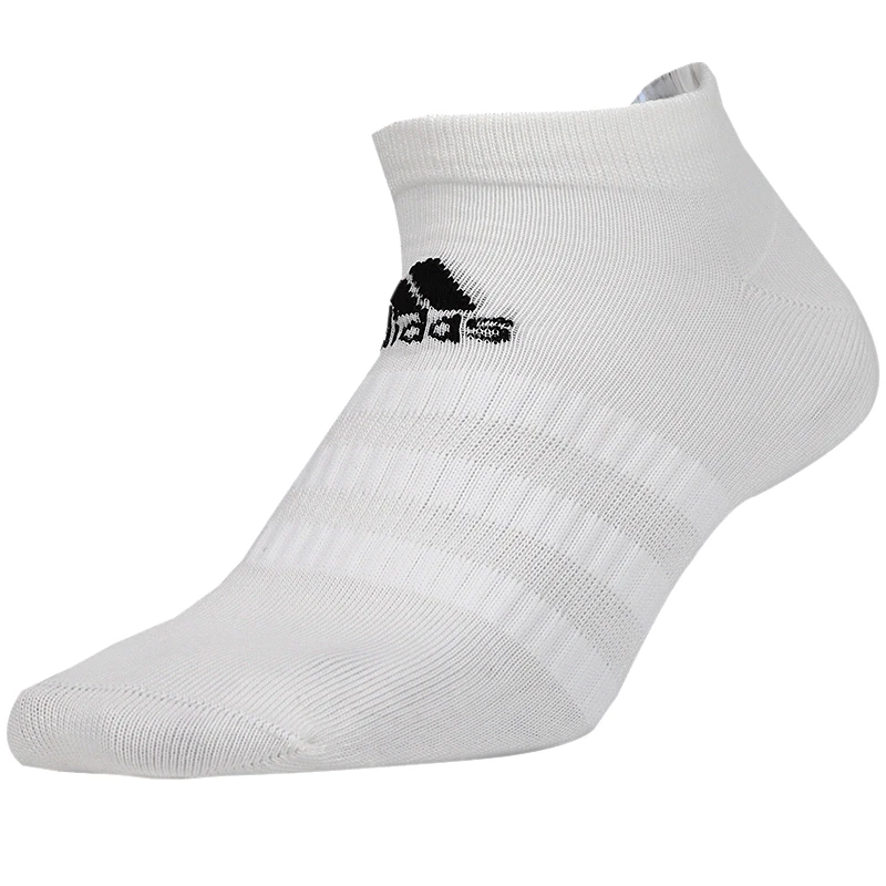 Adidas阿迪达斯运动袜男女低帮短袜三双装休闲袜吸汗袜子DZ9422