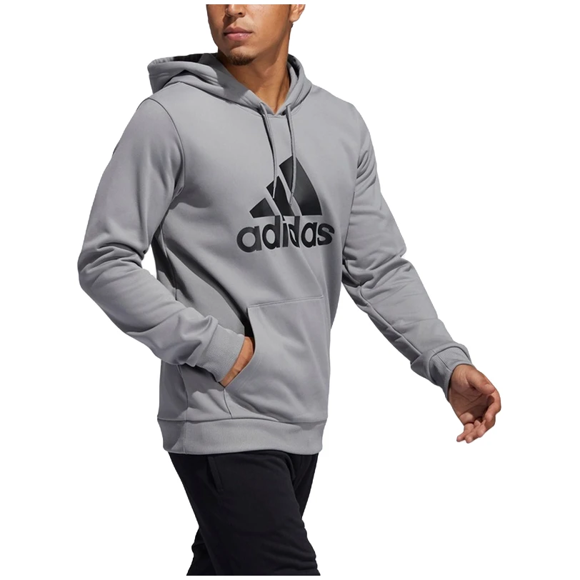 Adidas/阿迪达斯休闲男子时尚运动连帽套头卫衣 GH6662男士户外