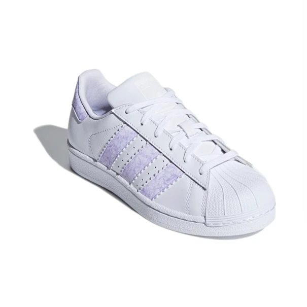 adidas/阿迪达斯三叶草SUPERSTAR女鞋经典贝壳头休闲板鞋 CG6612