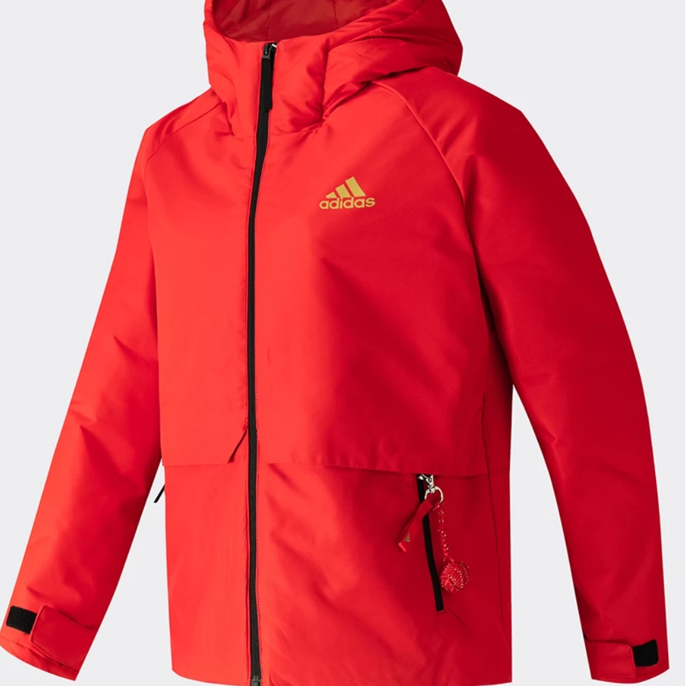 Adidas/阿迪达斯  女子 夹克 户外 运动 连帽棉服 FT8914