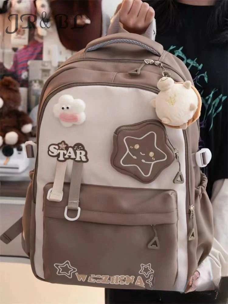 19.9起～（箱包链接，给号再拍）学生时尚百搭背包，实物以直播间为主