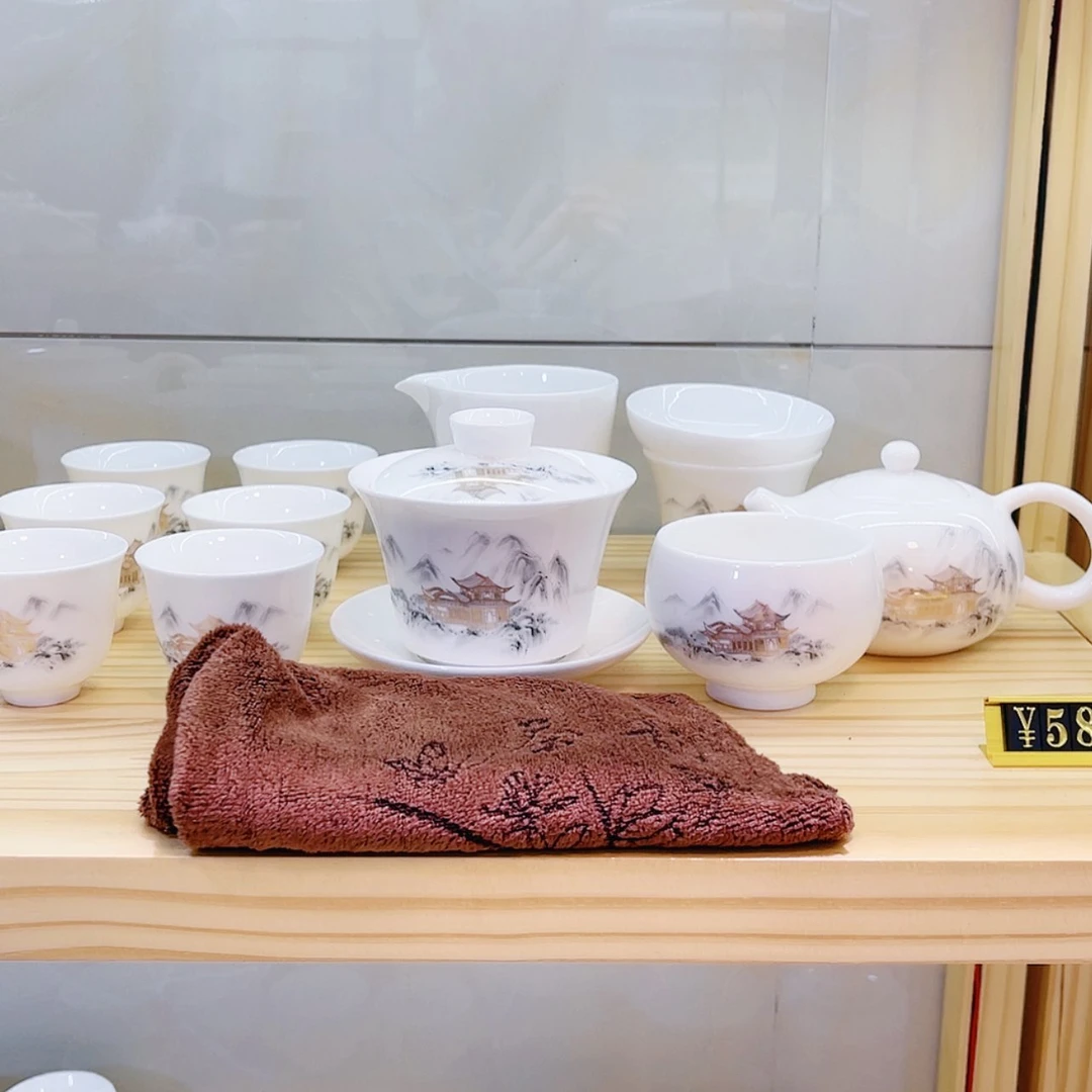 【闪购商品】高山楼阁12头铃铛杯