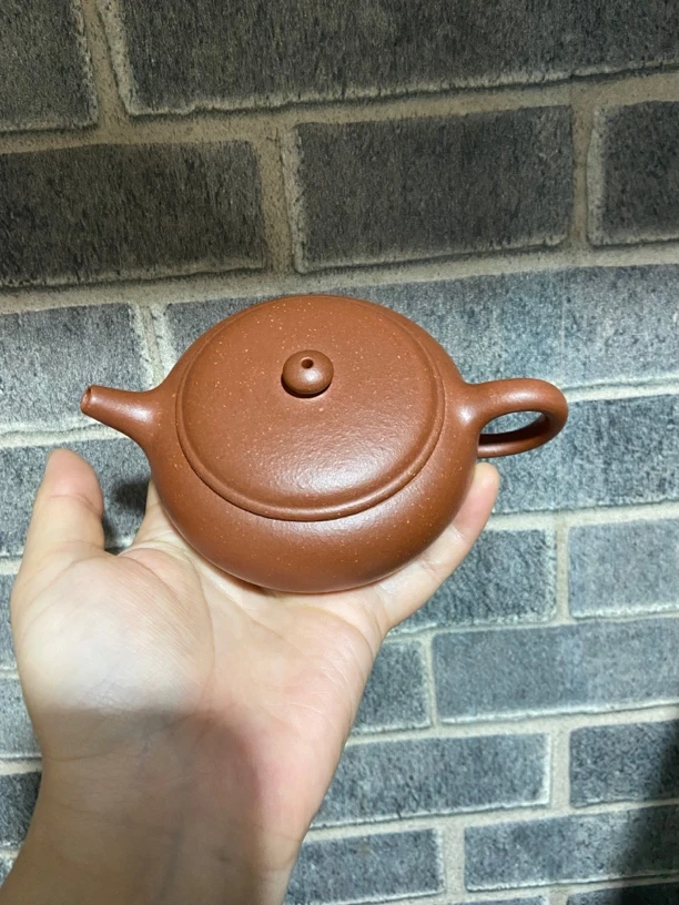 半手工扁圆壶降坡泥140cc泡茶利器精工小品壶经典传统器型精致
