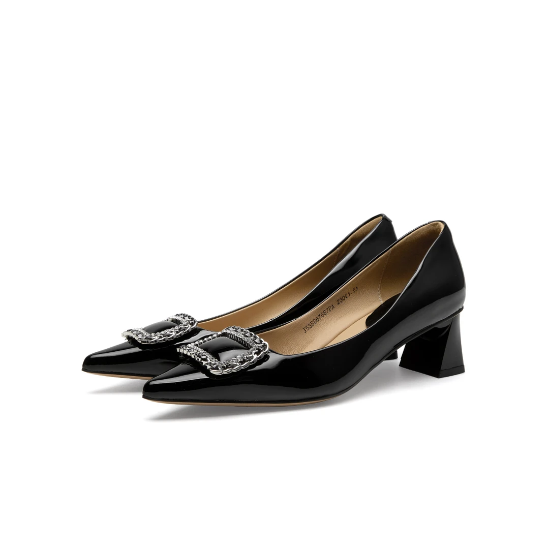 2024年新款设计师时尚尖头轻奢高定宴会单鞋J53BD67667