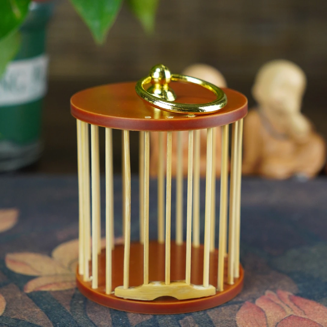 电胶木单格双格蝈蝈笼