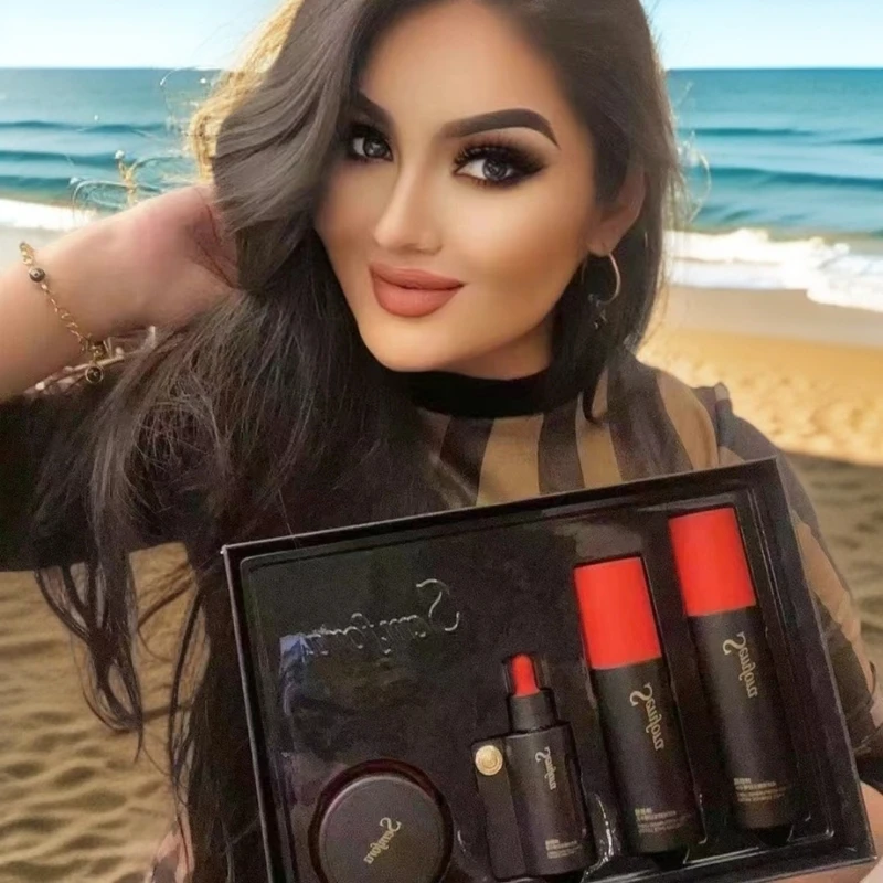 绅肤榄臻润紧颜抗皱护肤套盒补水保湿ins修护舒缓组合滋润ins