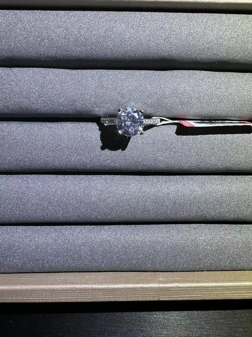 戒指 戒指【博茨瓦纳之恋】微镶四爪