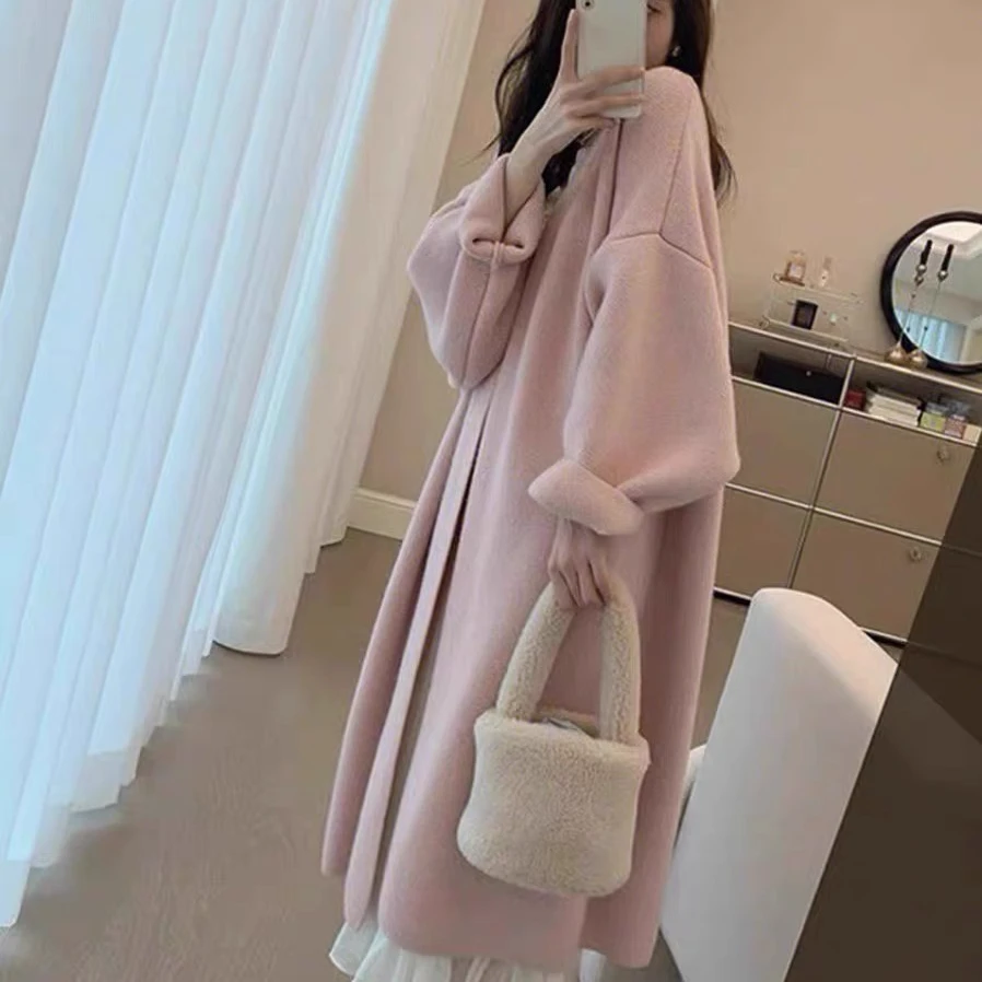 【YICI】亦辞111-140 毛衣针织开衫百搭慵懒风宽松设计ins时尚韩版