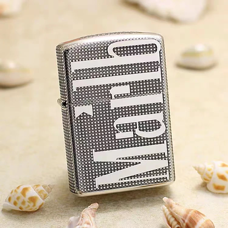 ZIPPO/之宝正品打火机/S925银雕刻-万宝路满天星-个性送礼 DYJ1