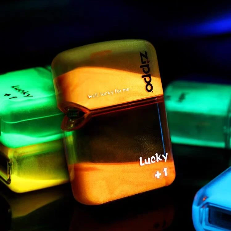 ZIPPO/之宝zippo打火机正品205套甲夜光流沙礼盒款潮流个性DYJ1