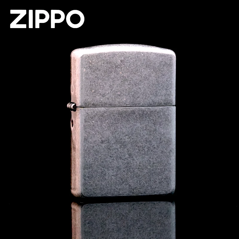 ZIPPO/之宝zippo打火机正品/盔甲仿古银光板-经典简约 送礼-DYJ1