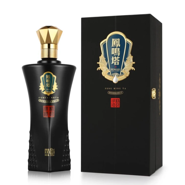 凤鸣塔【42度格致泥池】浓香型优级纯粮食白酒6瓶/箱 500ml/瓶42度