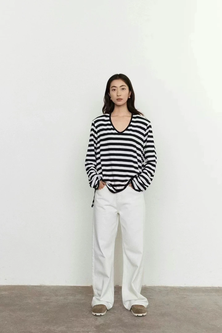 MIA LI CONCEPT定制面料宽松显瘦打底衫