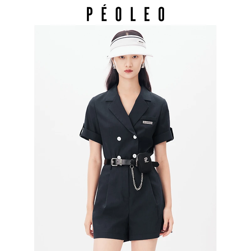 Peoleo 2024夏季新款帅气收腰连体裤PN5117186