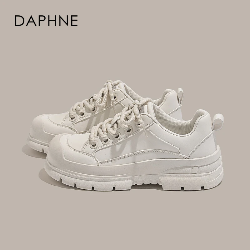 Daphne/达芙妮小众老爹鞋女2025夏季休闲软底轻便运动鞋女奶盖鞋