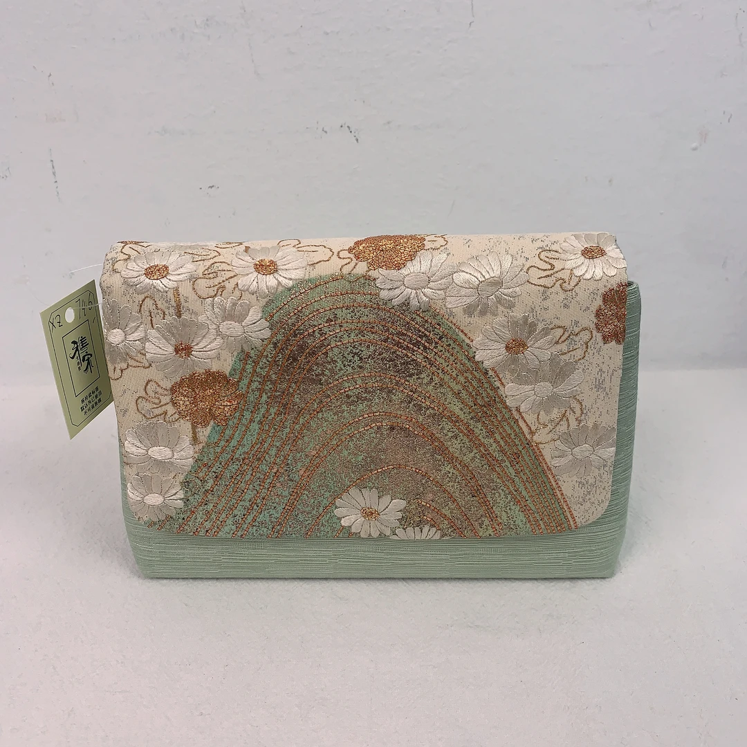 国风手工包女包手提新娘包旗袍包复古斜挎口金包宴会包