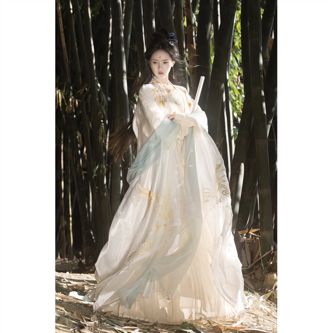 静还决 【捡漏专场】 金羽莲馨  原创宋制汉服春夏古风中国风