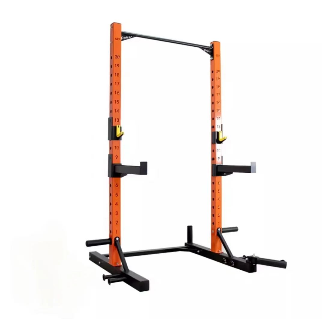 半框深蹲架 商用深蹲架 家用天花板健身器材