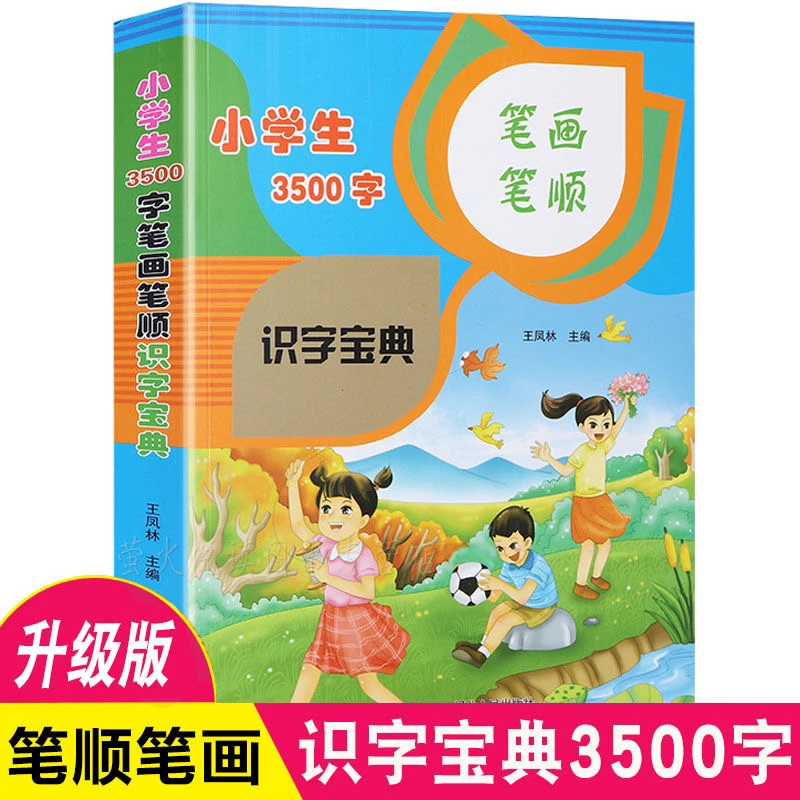小学生识字宝典正版新版认字书籍注音版回头小学生通用学习