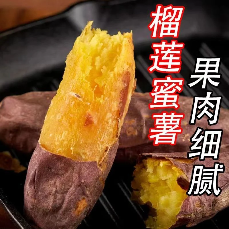 榴莲蜜薯软糯口感玛莎莉沙地蜜薯无茎无丝新鲜现挖现发坏果包赔