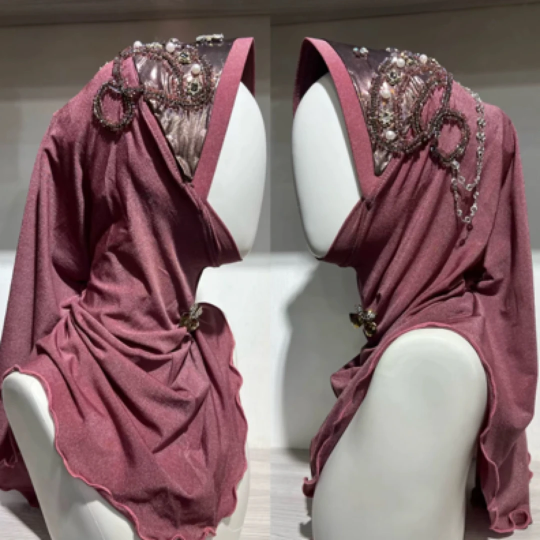 新款手工扇子流苏帽檐