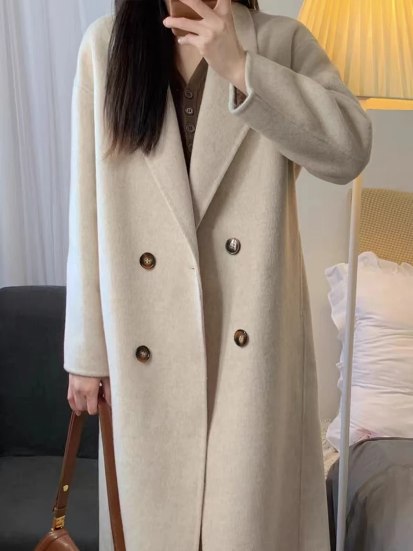 2024新款撤柜双面羊大衣（非主图款）