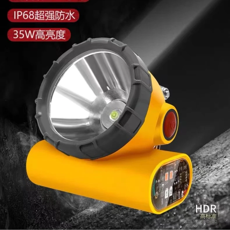 波迈特2698矿用防水防爆强光头灯矿帽灯大容量锂电作业灯高亮度