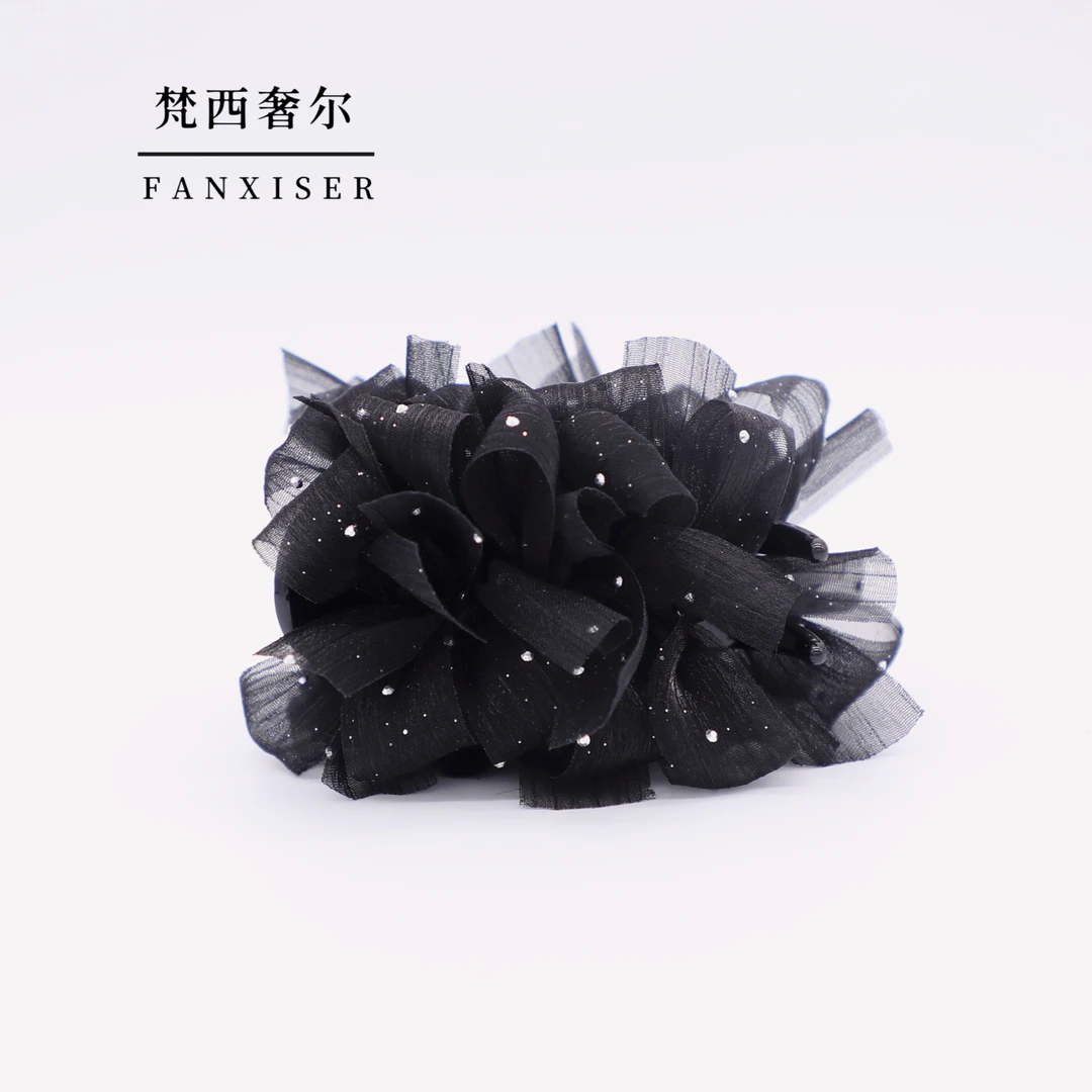 【兰馨】精致气质感高级轻奢丸子夹YM5348