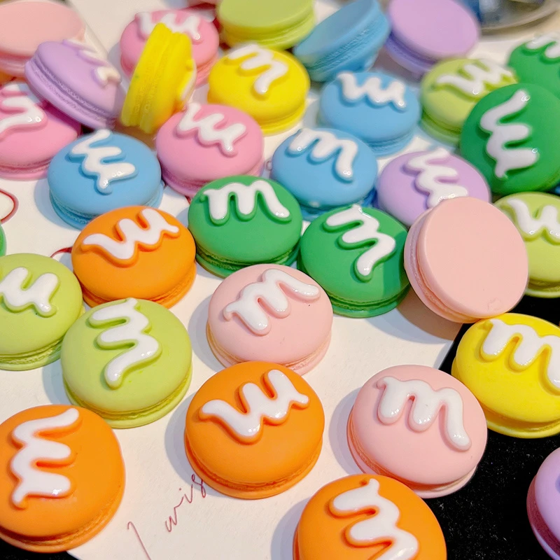 奶油皇后DIY手工树脂配件卡通可爱立体M豆糖豆滴胶奶油胶手机壳