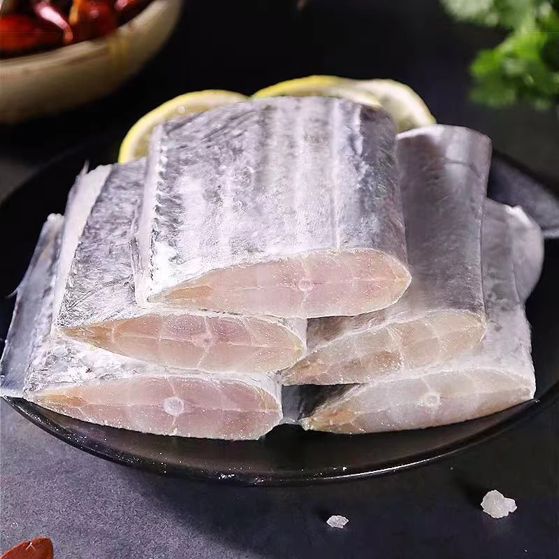 哈喽婷婷 新鲜速冻带鱼段 小眼油带鱼 400g/包*8包 共80段左右