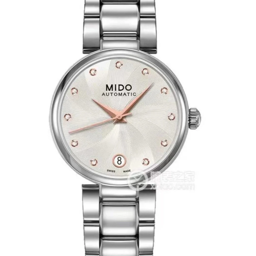 95新 Mido/美度 贝母盘/钻刻/自动机械/33mm/TW/