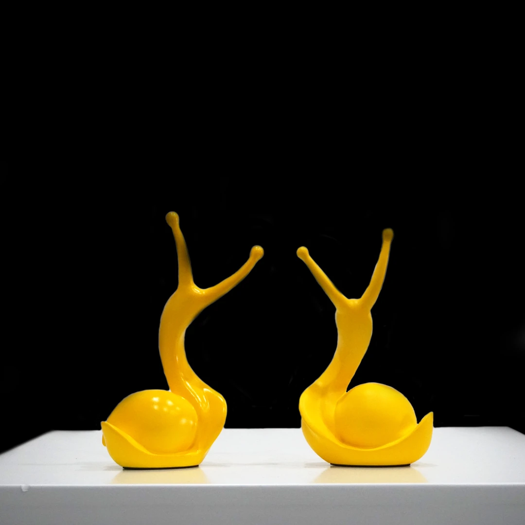 声声慢-杨淳 电视柜手工卧室创意简约黄色摆设书房送礼艺术风格