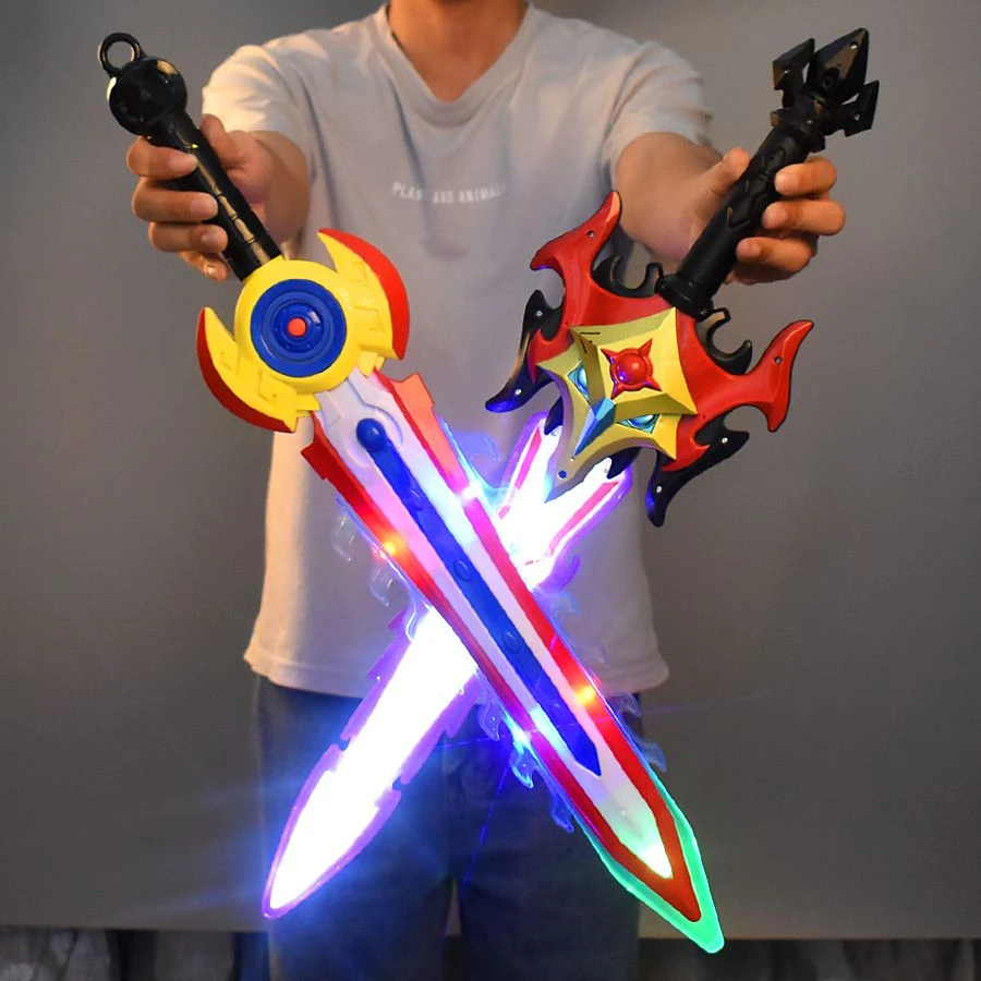 赛罗大号奥特武器曼儿童宝剑发光闪光电动声光七彩声光玩具男孩子