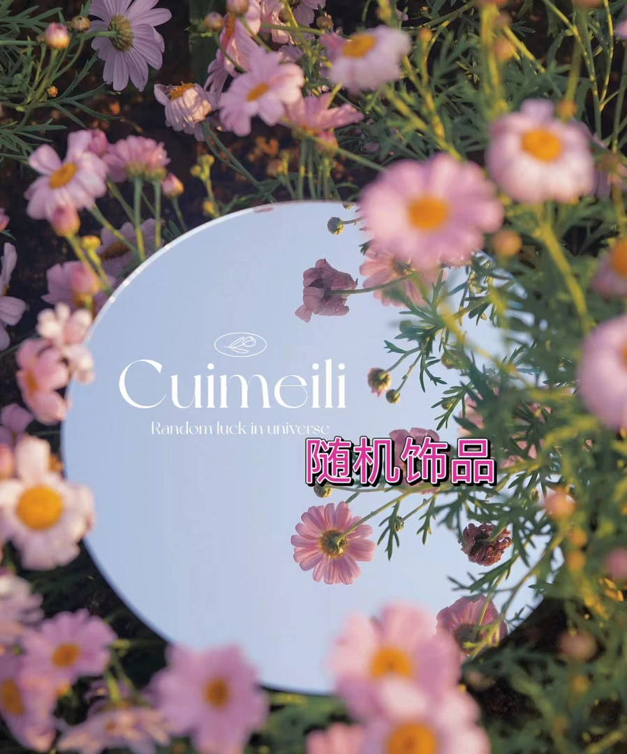 崔美丽家东大门糖果色随机饰品一个