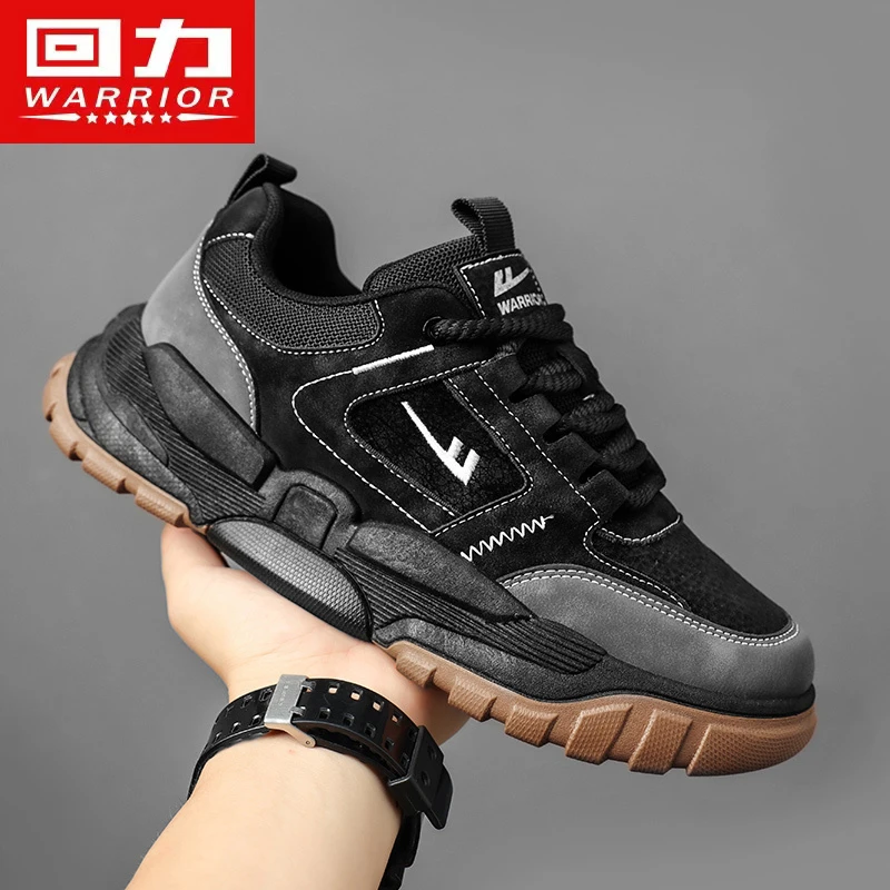 回力老爹鞋男2023新款秋季透气百搭运动休闲鞋男士户外登山鞋1165