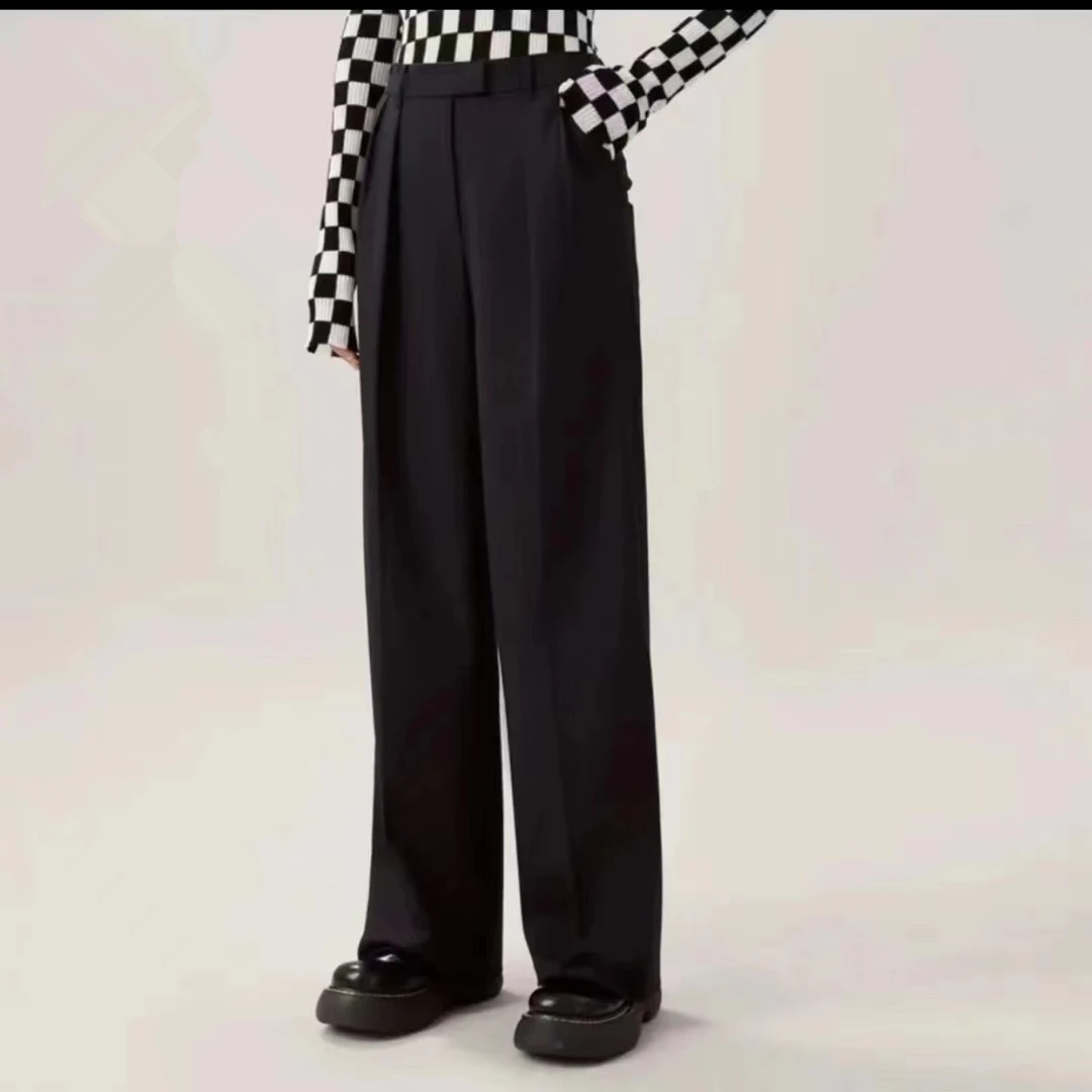 新款显瘦直筒裤百搭质感时尚5100349