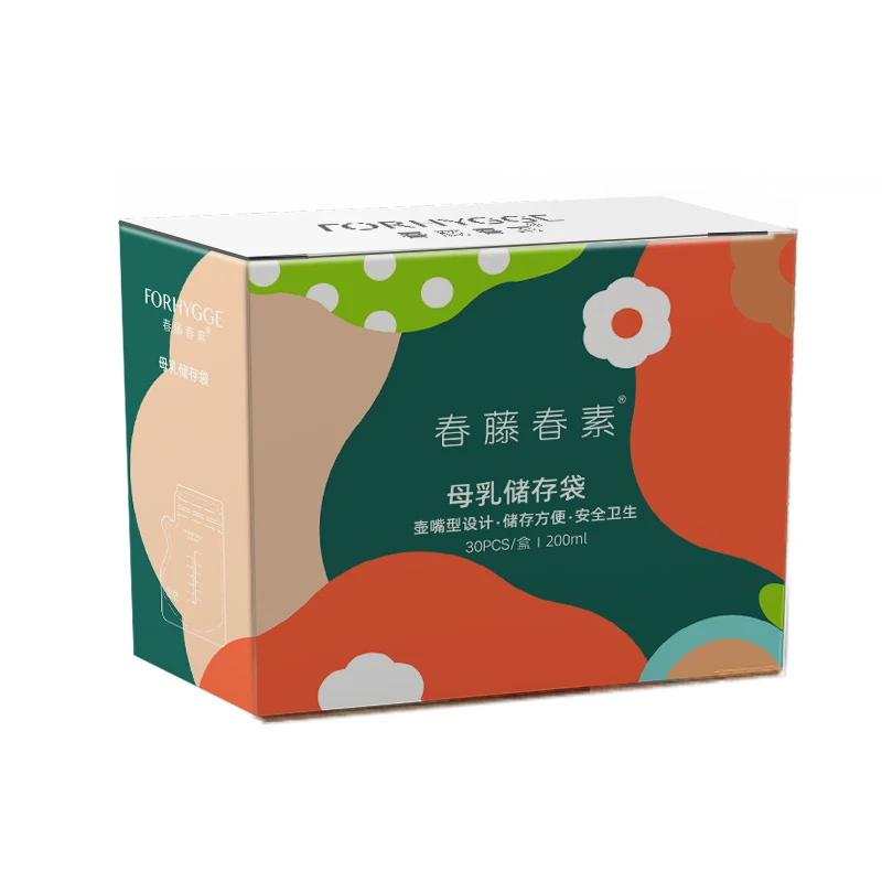 春藤春素抽象艺术系列·母乳储存袋·2盒·共60片