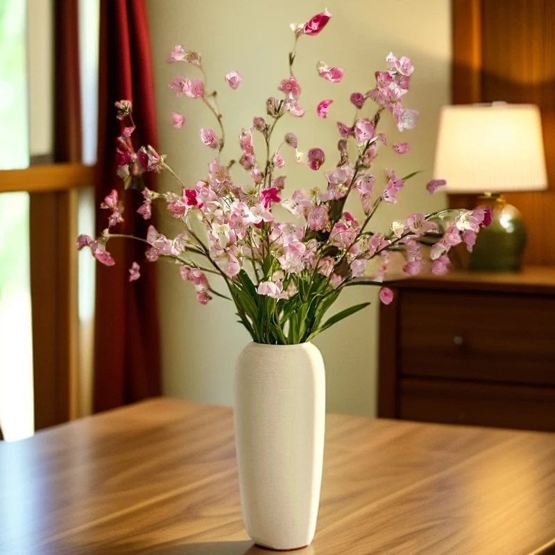 铃兰花仿真花假花家居客厅落地装饰婚礼高档花艺高级感逼真长支