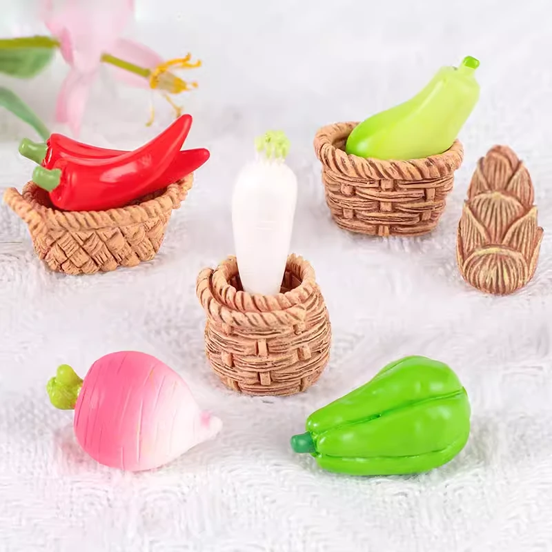 manwei/蛮微微景观水果蔬菜摆件DIY饰品潮玩对对碰连连看九宫格