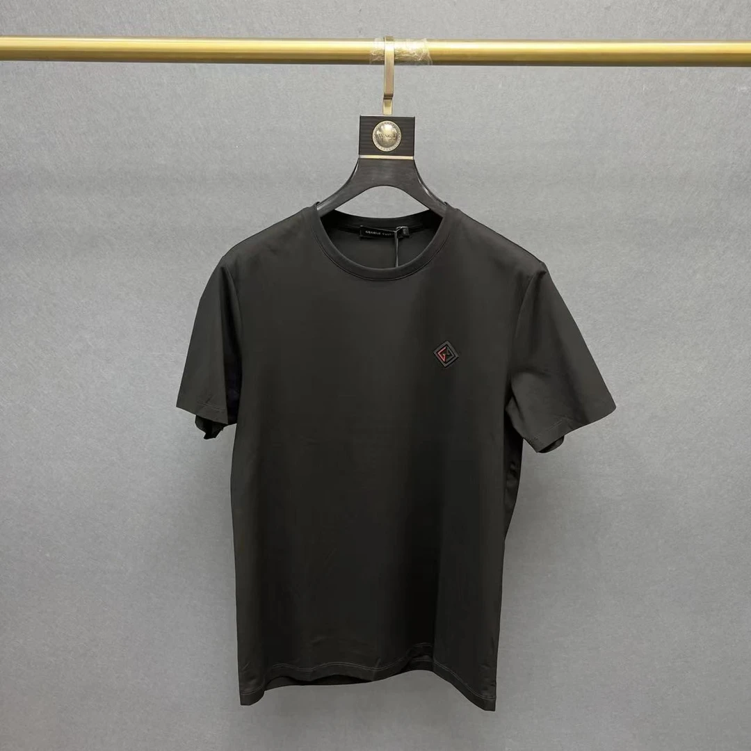 【62039】佤沙服饰男士新品/时尚净版三色水柔棉圆领半袖T恤