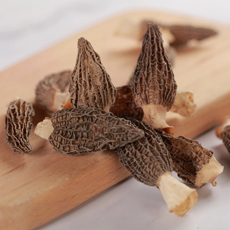 【618大促】 黔江羊肚菌3-5cm头茬干菌40g/袋 送猴头菇、秀珍菇