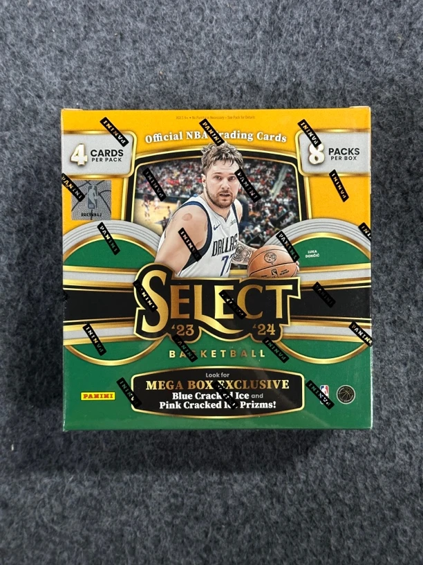 【单盒】23-24 Panini Select Mega蓝碎冰 球星卡盲盒 默认直播代拆