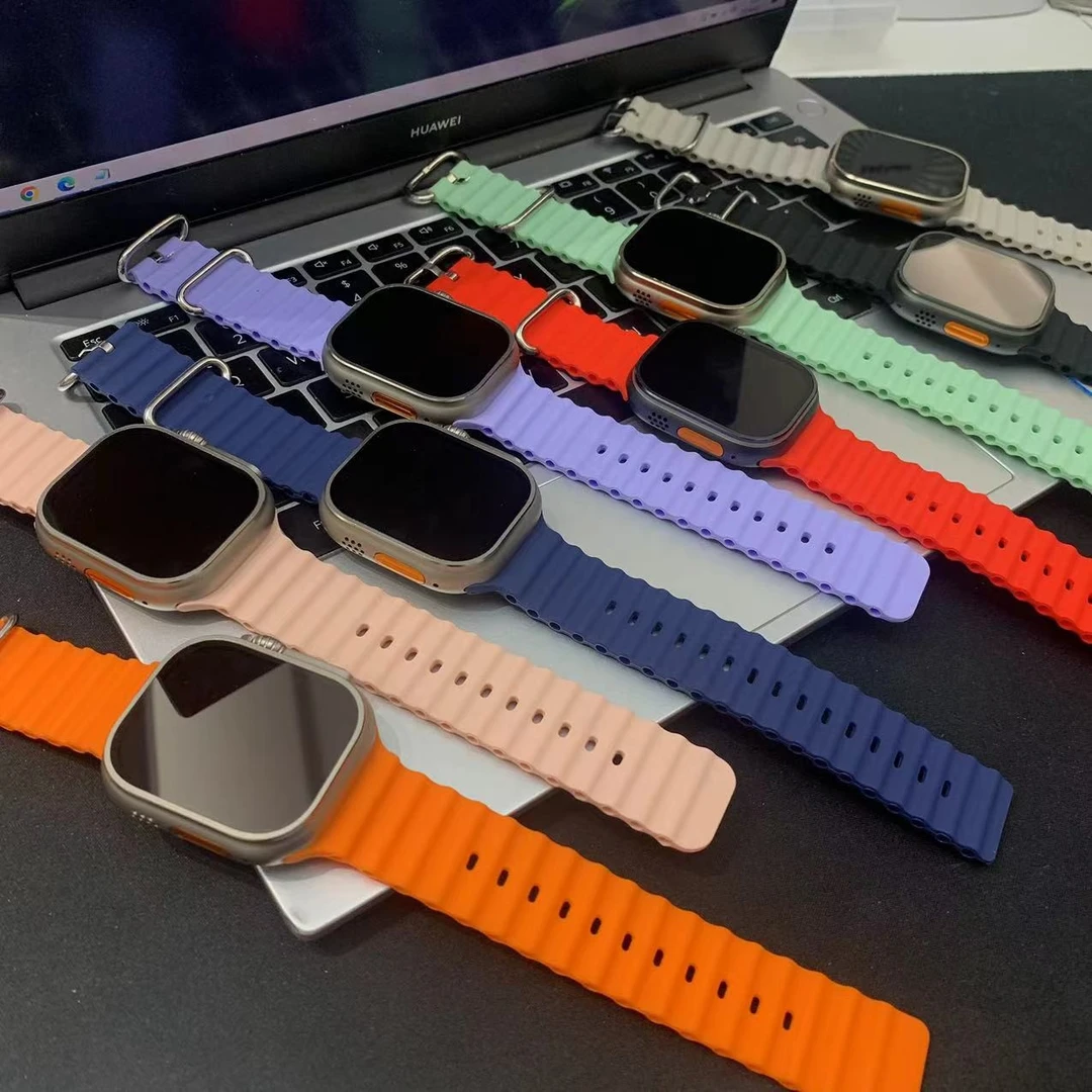智能表带-彩色胶带智能手表表带配件49MM